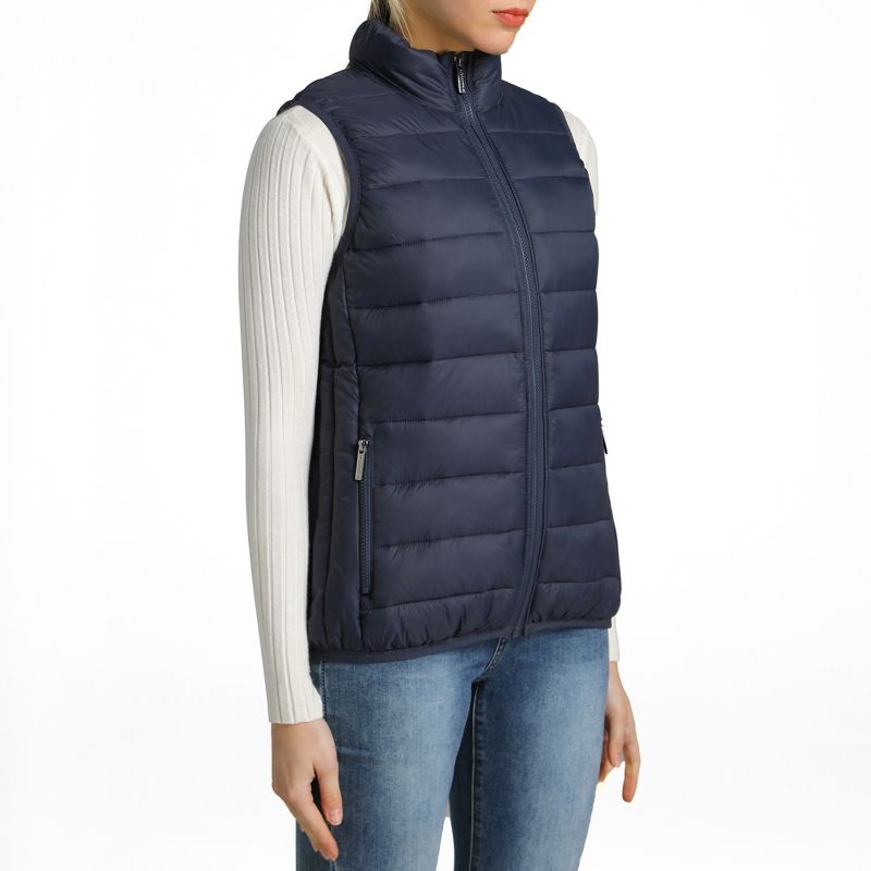 Alpine Swiss Jodie Womens Puffer Vest Lightweight Packable Down Alternative Vest Jacket, 2 of 8
