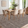 Large Area Rug 8x10 Washable Rug Non Slip, Ultra Soft Thin Non Shedding Low Pile Carpet, Modern Minimalist Printed Mat, Indoor Foldable Carpet - 4 of 4