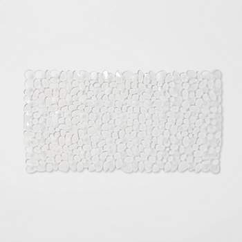 28x16 Rubber Bath Mat Gray - Made By Design™
