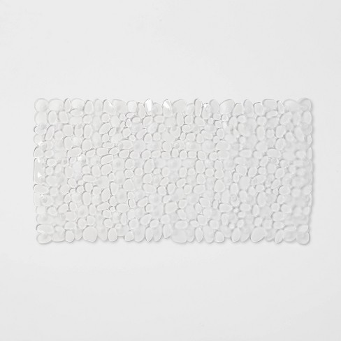 PVC Pebble Bath Mat Shower Mat Non-Porous 16" L x 35" W Large Long New 