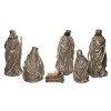 Transpac Resin 16.14 in. Multicolor Christmas Elegant Nativity Set of 6 - 3 of 4
