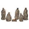 Transpac Resin 16.14 in. Multicolor Christmas Elegant Nativity Set of 6 - image 3 of 4