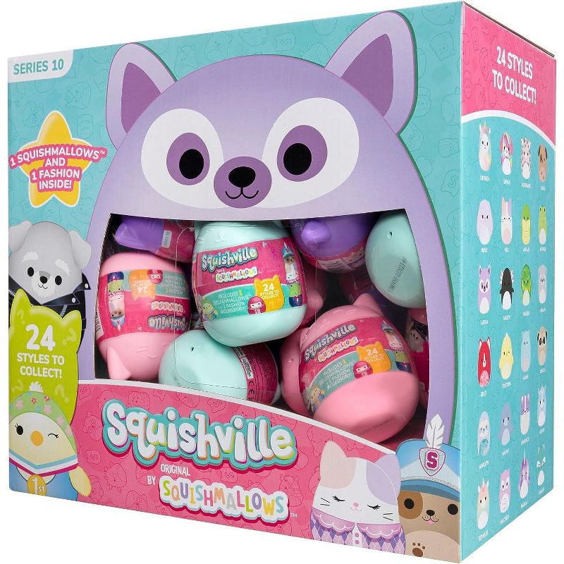 Squishmallows Squishville, 24 Piece Egg Set - Official Kellytoy New 2023 Mini Series10 - Plush & Accessories, Styles May Vary - Great Gift for Kids…, 3 of 4