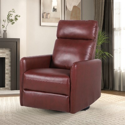 Felipe Mid-century Classic Manual Swivel Recliner   | ARTFUL LIVING DESIGN
