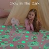 Glow in The Dark Blanket-50"×60"Soft Cozy Flannel Kids Throw Blanket Birthday Bedroom Decor for Girls Boys Age 2 3 4 + - 2 of 4