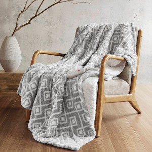 NicBex 1PC Dream Soft Heated Blanket, 5 Heat Settings Throw Blanket, 50x60" Blanket for Living Room or Bedroom, Overheat Protection, Bedroom Decor - 1 of 4