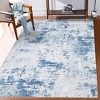 Modern Abstract Rug Machine Washable Printed Rug Soft Foldable Accent Rug for Living Room Bedroom - 2 of 4