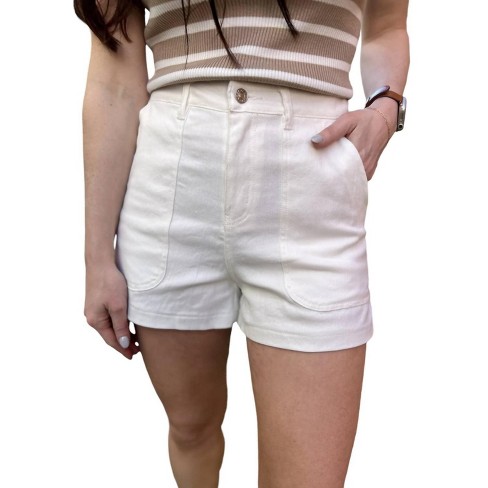 Women's DENIM SHORTS - entro - image 1 of 4