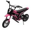 Kids Dirt Bike Electric, 350W Electric Motorcycle-Up to 14.29MPH, 2-Speed Modes Motorcycle for Kids Ages 3-10 - 3 of 4