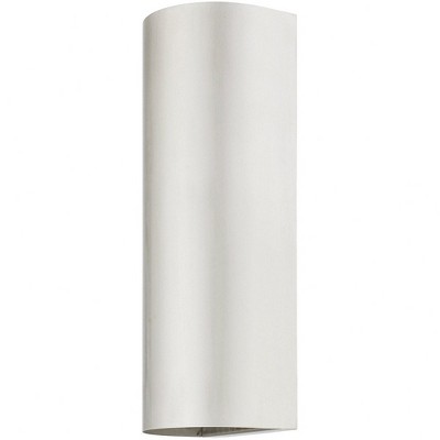 Bond Brushed Nickel Half Cylinder Outdoor Wall Sconce