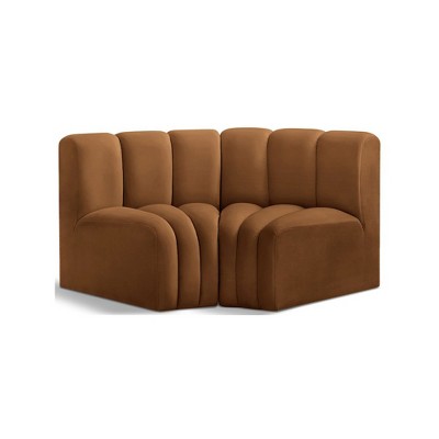 Meridian Furniture,Arc Velvet Modular Sofa