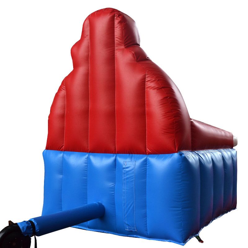 Costway Inflatable Santa Claus Water Park Castle Jumper Christmas Bounce House Without Blower, 3 of 8