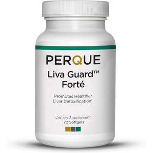 PERQUE Liva Guard Forté™ – Natural Liver Detox & Protection Supplement (120 Softgels) - 1 of 1