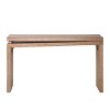 52.6'' Narrow Console Table,Slim Entryway Table with Bead Detail,Rustic Modern Wood Foyer Table for Small Spaces-Baofuwish - 3 of 4