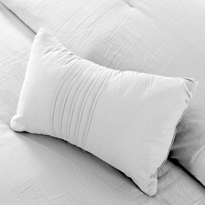 King White Down Alternative Microfiber Comforter Set