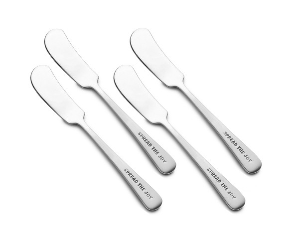 Towle Living Dining Expressions 4Pc. Spreaders, Spread the Joy
