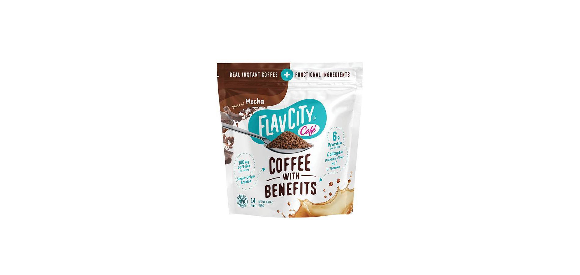 FlavCity Mocha Instant Coffee - 6.91oz
