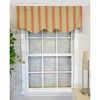 RLF Home Thalia Regal 3" Rod Pocket Lining Luxurious and Elegant Window Treatment Valance 50" x 17" Melon - 2 of 4