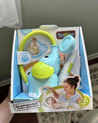 Elefantito De Ducha Baby Shower - Yookidoo Color Turquesa