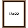PosterPalooza | Weathered Gold Picture Frame - UV Acrylic, Foam Board Backing, Hanging Hardware - 2 of 4