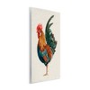 Stupell Industries Traditional Morning Rooster Illustration Elegant Bird Feathers Wall Plaque Art, 10" x 15" - 2 of 4