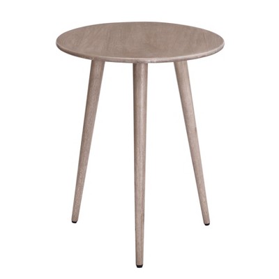 MH London Konak 22" Solid Wood End Table Round Top