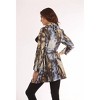 Women's Arctic Belted Collard Rain Jacket - ANGEL - 3 of 4