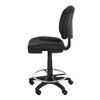 Hampden Furnishings 24.5-34.5" Calliope Collection Comfort Task Stool Black - 4 of 4