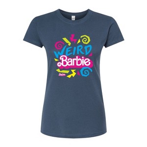 Women's - Barbie - Weird Barbie Fitted Graphic T-Shirt - 1 of 3