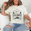 Simply Sage Market Women's Live Simple Short Sleeve Graphic Tee - 2 of 4