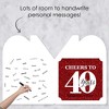 Big Dot of Happiness We Still Do - 40th Wedding Anniversary - Happy Anniversary Giant Greeting Card - Big Shaped Jumborific Card - 3 of 4