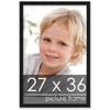 PosterPalooza | Modernist Black Picture Frame - UV Acrylic, Foam Board Backing, Hanging Hardware - 2 of 4