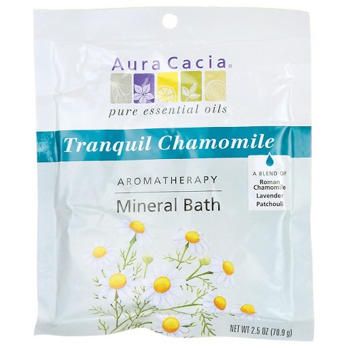 Aura Cacia Tranquil Chamomile Aromatherapy Mineral Bath 2.5oz Package - image 1 of 1