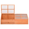 vidaXL Greenhouse Wood 70.9"x22.4"x24.4" - 2 of 4
