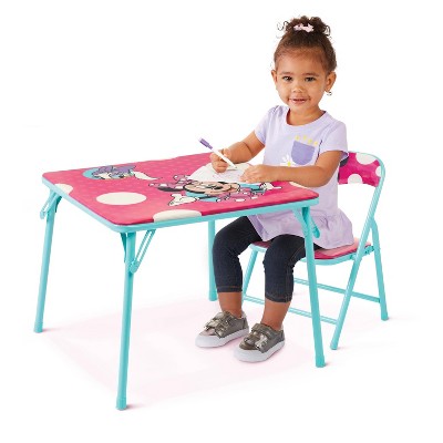 disney minnie junior table & chair set