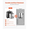 VEVOR Electric Soup Warmer, 10QT Commercial Soup Kettle with 304 Stainless Steel Detachable Insert Pot, 95~176°F Adjustable Temperature, Black - 4 of 4