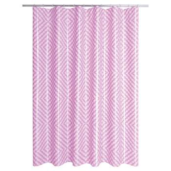 Illusion PEVA Kids' Shower Curtain Liner Pink - Allure Home Creations