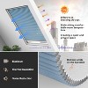 Cordless Skylight Shades 100% Blackout (Blue, 12-51 Wide and 12-74 High) - 3 of 3