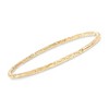 Ross-Simons Italian 22kt Gold Over Sterling Jewelry Set: 3 Hammered Bangle Bracelets - 3 of 4