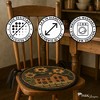 Park Designs Hooked Chair Pads - 3 of 4