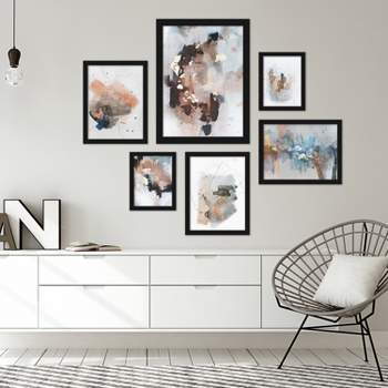 (set Of 6) Framed Prints Gallery Wall Art Set 3 By Modern Tropical ...