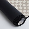 Iveta Abolina Lazy Checker Dove Grey Desk Mat - Deny Designs - 3 of 4
