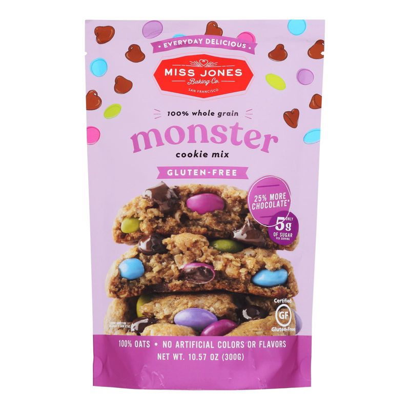 Miss Jones Baking Co. Monster Cookie Mix - Case of 6/10.57 oz, 2 of 7