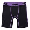 PSD Boys' 2pk Spray Paint Printed Boxer Briefs - Black/Purple/Yellow - 3 of 4