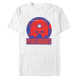 Men's Peacemaker Helmet Logo T-Shirt - 1 of 4