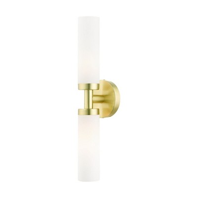 Livex Lighting Aero 2 - Light Vanity in  Satin Brass