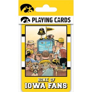 MasterPieces Officially Licensed NCAA Iowa Hawkeyes Fan Deck Playing Cards - 54 Card Deck - 1 of 4