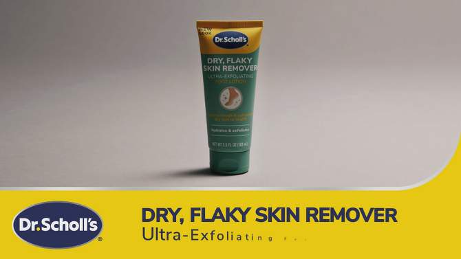 Dr. Scholl&#39;s Ultra Exfoliating Foot Lotion - 3.5 fl oz, 2 of 12, play video