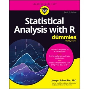 Statistical Analysis with R for Dummies - 2nd Edition by  Joseph Schmuller (Paperback) - 1 of 1