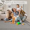 Indoor Rug Washable Living Room Carpet for Indoor Patio Porch Waterproof Easy Cleaning Non Shedding Area Rugs - 4 of 4